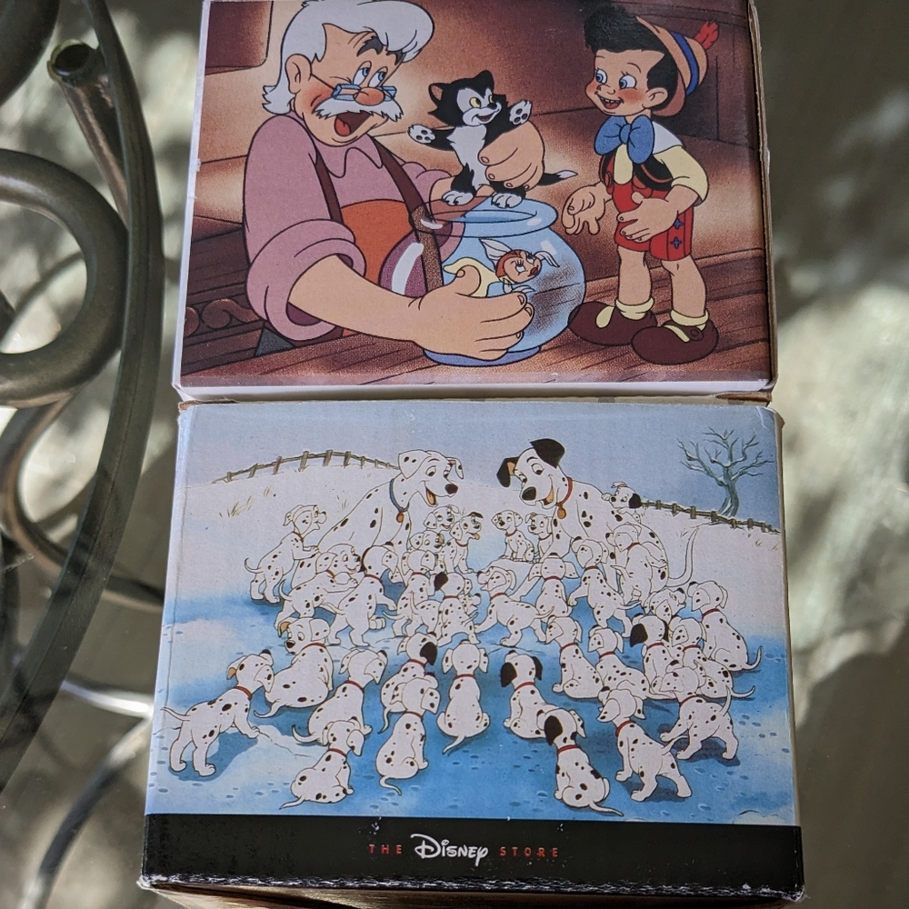 Set of 3 Vintage Disney store mugs